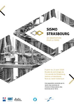 Affiche exposition sismo strasbourg